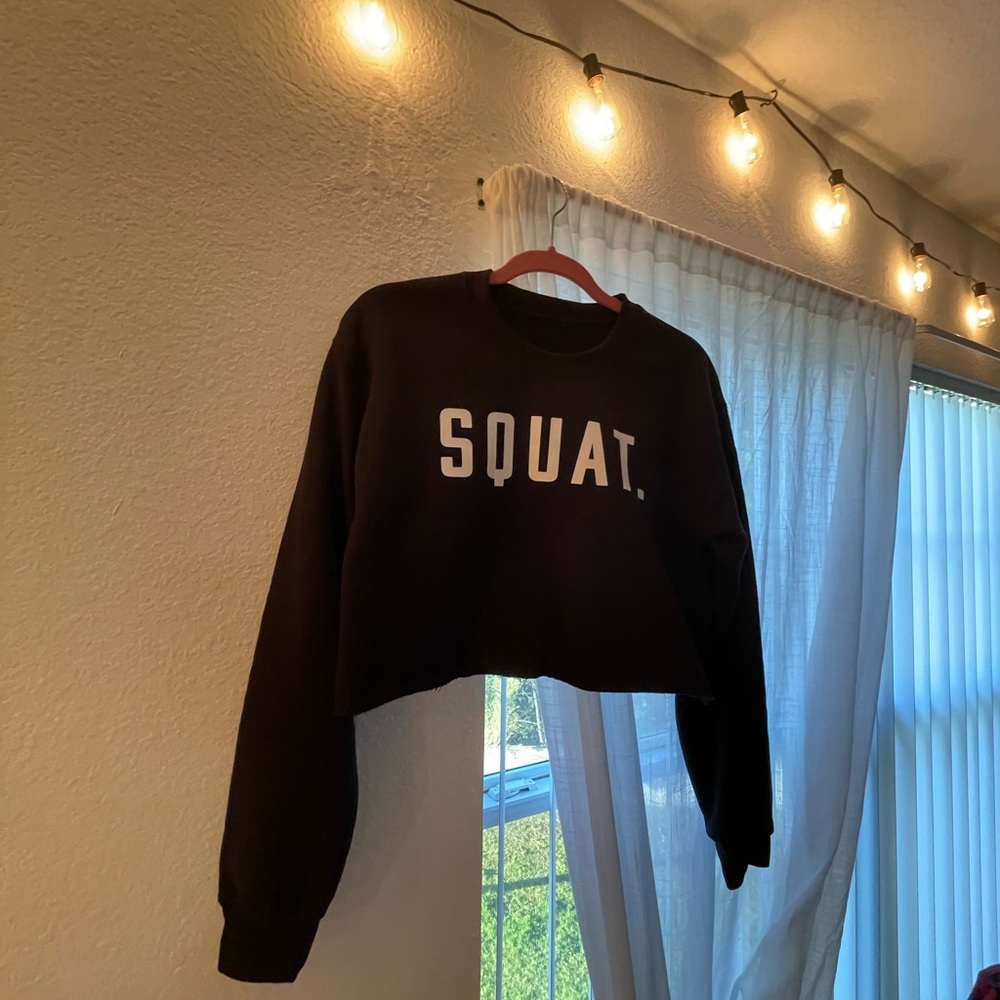 Crop top sweater